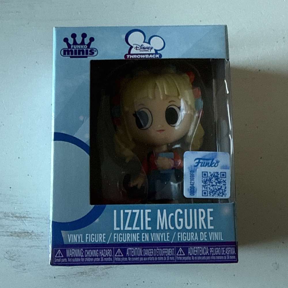 Funko Minis Lizzie McGuire Disney Channel Throwback Vinyl Figure Collection Duff